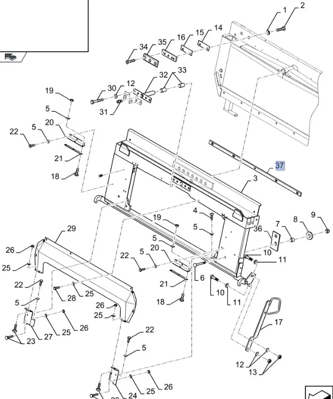 87628223 - Накладка скользящая кам. накл. CR9080