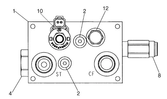 87365418 - клапан